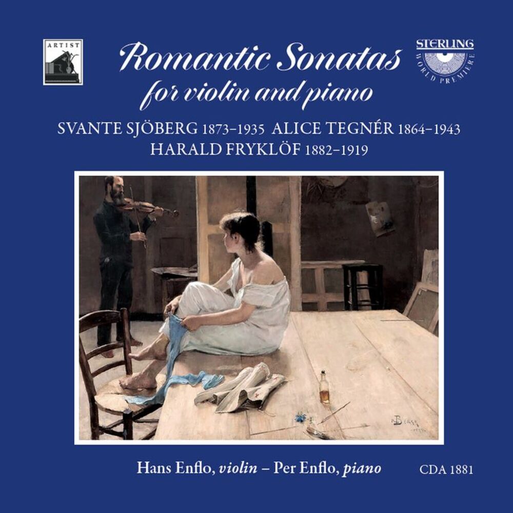 Hans Enflo - Romantic Sonatas for Violin & Piano  CD